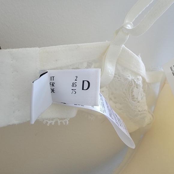 NWOT La Perla White Lace Underwired Bra - Picture 4 of 5